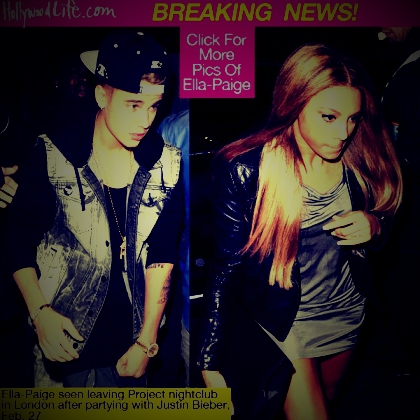 Ella Paige la nouvelle girlfriend de Justin Bieber.