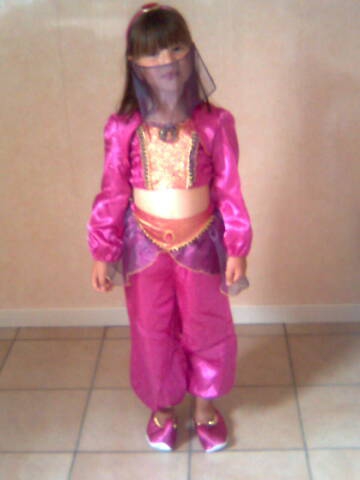 violetta avec une fan