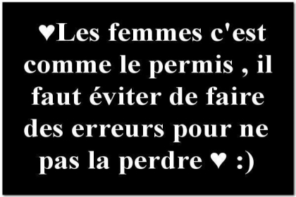 Oh les femmes les femmes !!!