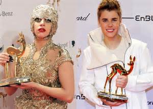 justin bieber et lady gaga