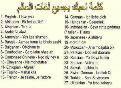 jtm en tous les langue du monde