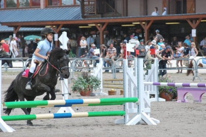 Ma premier grande comp�tition � poney