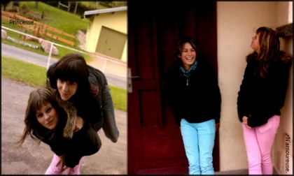 moi et mon amie : Rachel; je t'aime plus que tout (L) - photo 2