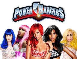Power Rangers:Katy Perry,Nicky Minaj,Rihanna,Beyonc et Lady Gaga