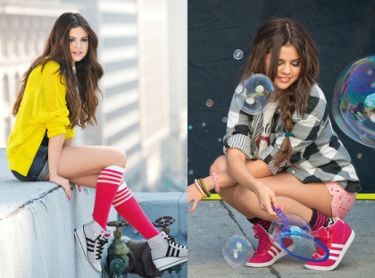 Selena et les Adidas NEO