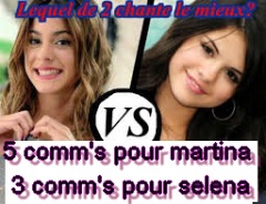 tini stoessel vs selena gomez