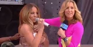 Mariah Carey fait craquer sa robe