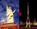 tour eiffel vs statue de la libert