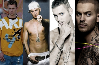 m pokora avant apres