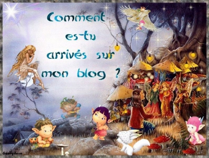 coment es tu arrive sur mon blog ^^'