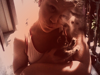 Moi et mes chats en Macdoine:p - photo 2