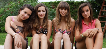 mes copines d'amour je vous aime fort . ♥