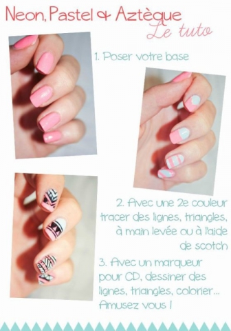 *petit tutoriel nail art*