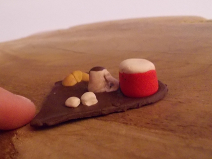 -Le plateau du petit d�jeuner-