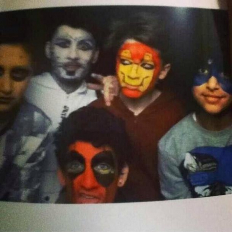 Zayn Malik : Une photo de famille effrayante !