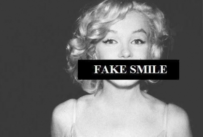 fake smile 