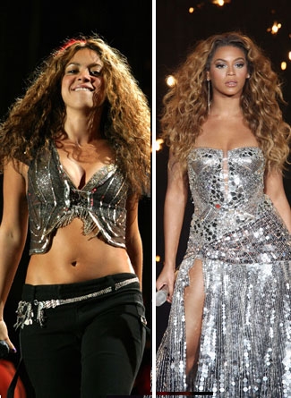 shakira et beyonce