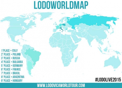La tourn�e mondiale de Lodovica!!! - photo 3