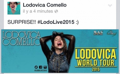 La tourne mondiale de Lodovica!!!