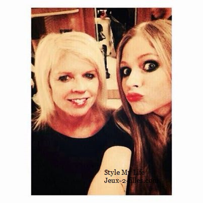 Avril Lavigne et sa Maman ♥ - photo 2