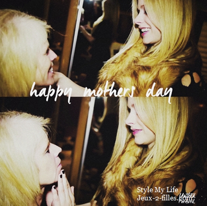Avril Lavigne et sa Maman ♥