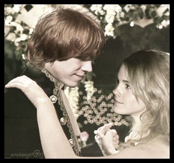 Emma Watson et Rupert Grint