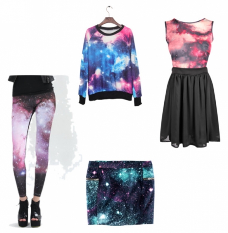 Pink and Blue Galaxy - photo 3