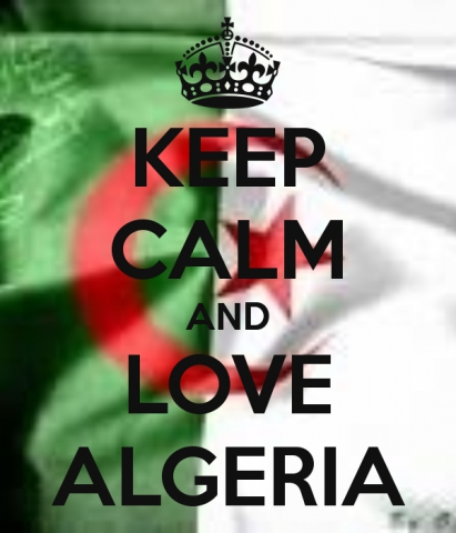 KEEP CALM AND LOVE ALGERIA