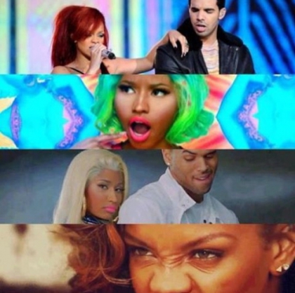 nciki minaj vs rihanna - photo 2