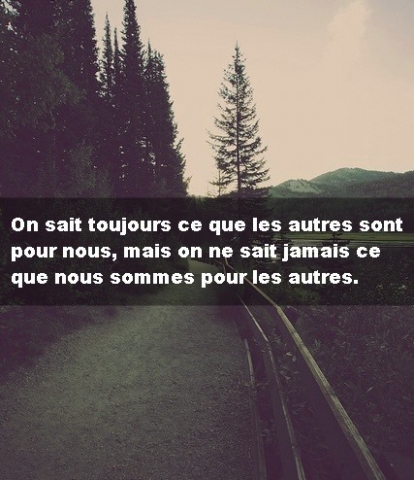 les gens pensent ...