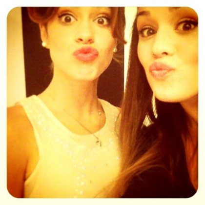 Valeria Baroni et Martina Stoessel.
