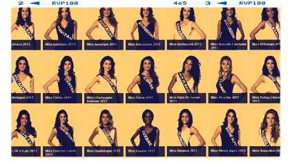 Miss France 2015 : Souriantes et excit�es, les 33 Miss en route pour le soleil !