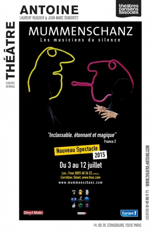 Mummenschanz à découvrir au Théâtre Antoine cet été