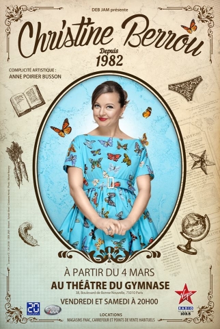 Christine Berrou, trop marrante dans son spectacle 1982