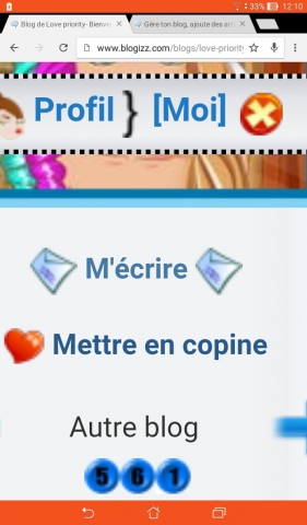 Pour ajouter un fille en copine.