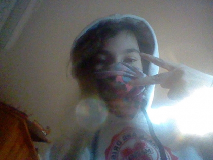 mon style quand il fait froid ^^ en mode gangster xD