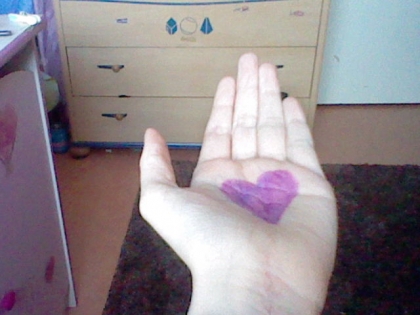 ★Le coeur sur la main★