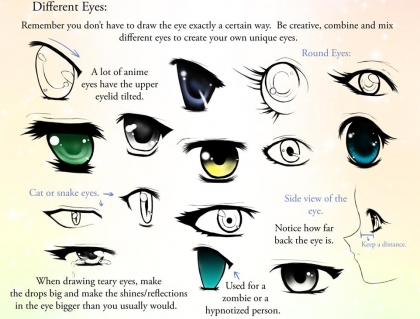 Yeux de manga part.4