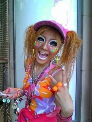 *o*[La mode Jap']*o* Ganguro !