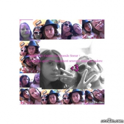 Ma soeur et moi ... <3