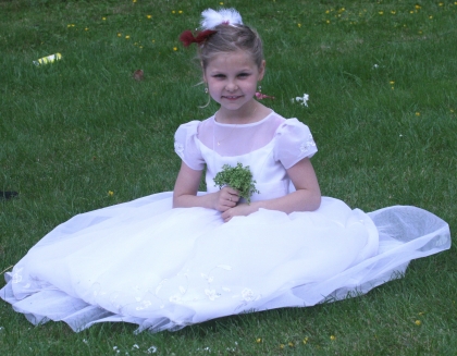 moi au mariage de mes parent