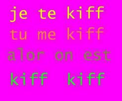 Kiiff :)