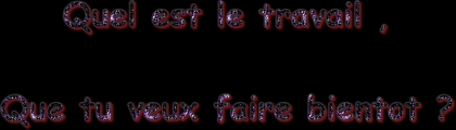 Le travail