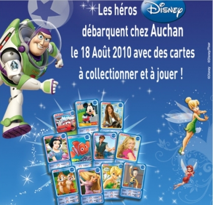 Cartes Disney Auchau!!!