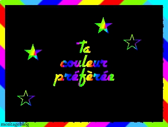 Quel est votre couleur pr�f�r�?????