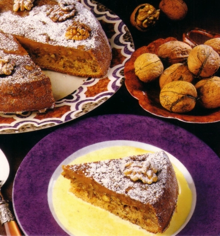 Voici les coings et les noix. 