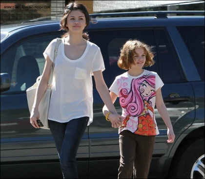 selena gomez est sa soeur