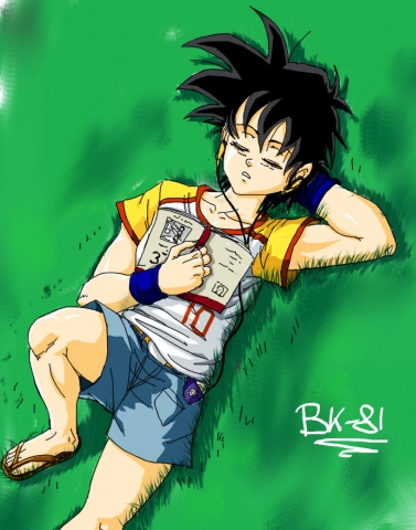 qui connais la fille de songoku et chichi dans dragon ball z