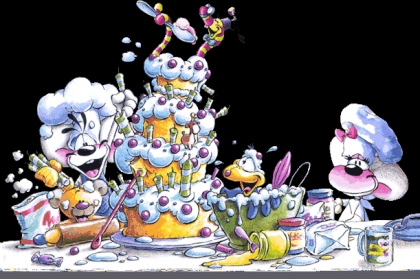 Diddl et ses amis cuisiniers