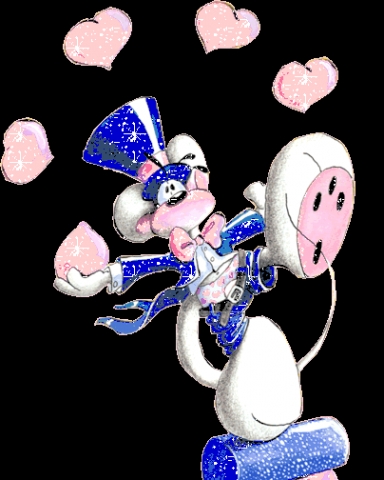 Diddl tombe en jonglant